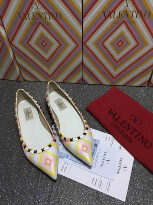 Valentino Shallow mouth flat shoes Women--004